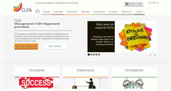 Desktop Screenshot of clfa.be
