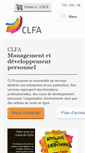 Mobile Screenshot of clfa.be